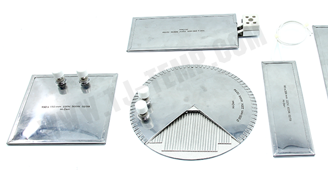 ฮีตเตอร์แผ่น Strip Heater รูปทรงสี่เหลี่ยมและวงกลม